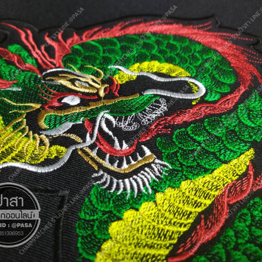 Chinese Dragon Embroidery